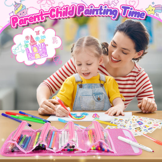 Quapify double-ended markers offer vibrant colors for quick doodles and projects.