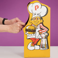 Quarter Arcades Burger Time USB-C port provides easy power and setup.