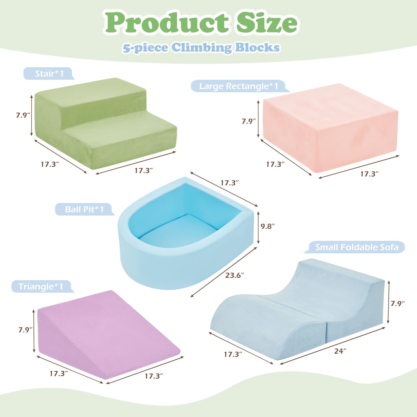 QUCHI ball pit embedded compartment image showcases inclusive play area.