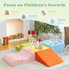 QUCHI colorful shapes and blocks boost cognitive and motor skills