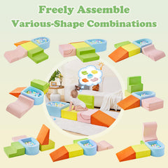 QUCHI high-density foam cushions for comfortable play