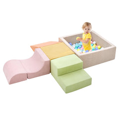 QUCHI five-piece foam blocks for toddler climbing and motor exploration