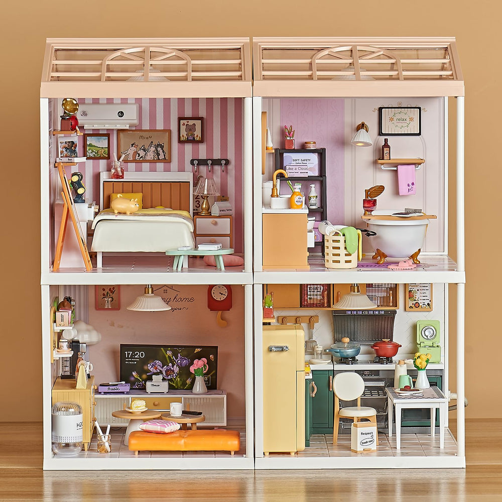 Qudify included craft tools ease assembly and creative building.