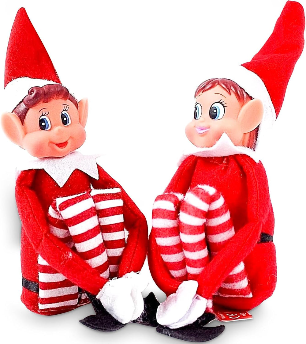 Quebec Naughty Elf Set elfie figure ready for seasonal display and interactive play.