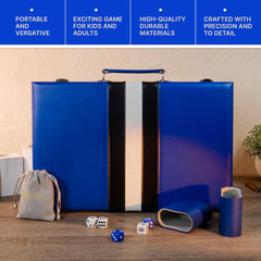 Queensell backgammon gift box-ready packaging for easy gifting