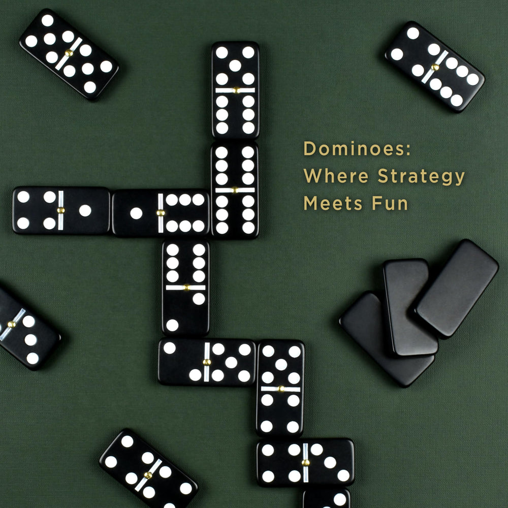 Family game night scene with Queensell dominos for shared fun