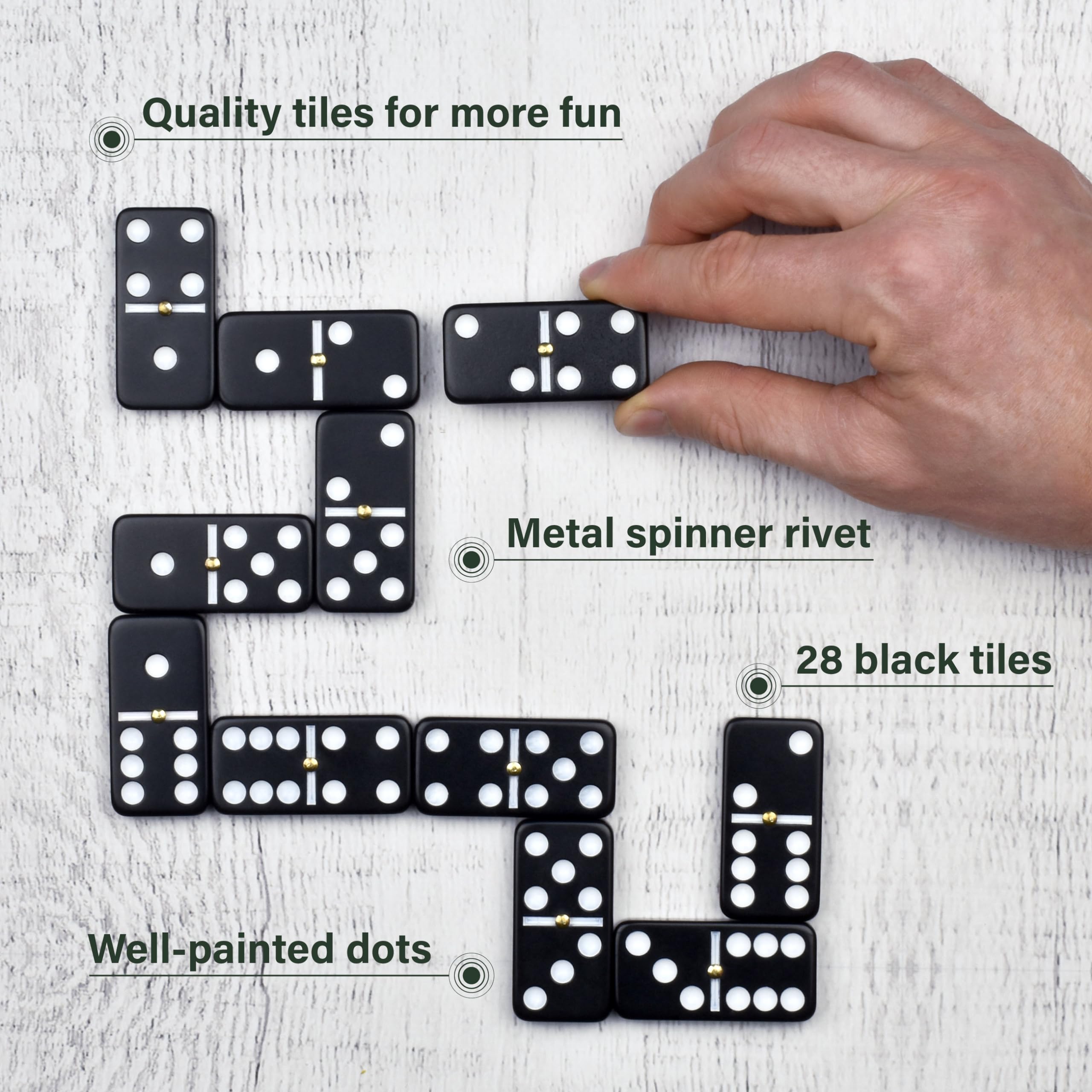 Tabletop setup for kids and adults during game night
