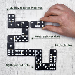 Tabletop setup for kids and adults during game night
