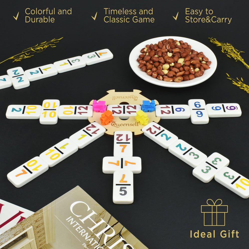 Queensell play area image shows setup for 2+ players