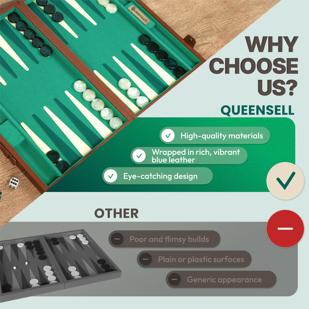 Queensell instruction book guides players with clear setup and rules