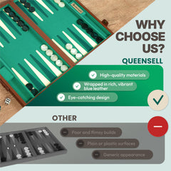 Queensell instruction book guides players with clear setup and rules