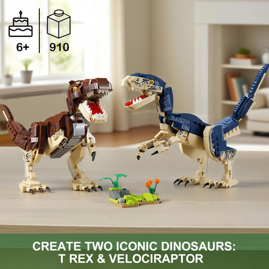 QUENTINAG Velociraptor figure ready for action-packed adventures.