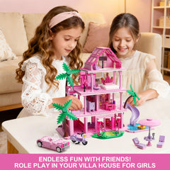 QUENTINAG Dream Girls House rooftop TV lounge inspires after-dinner play.