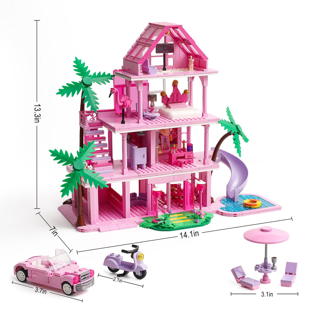 QUENTINAG Dream Girls House two cats add charming indoor companions.