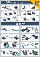 QUERCITRON Durable ABS material providing sturdy, smooth handling