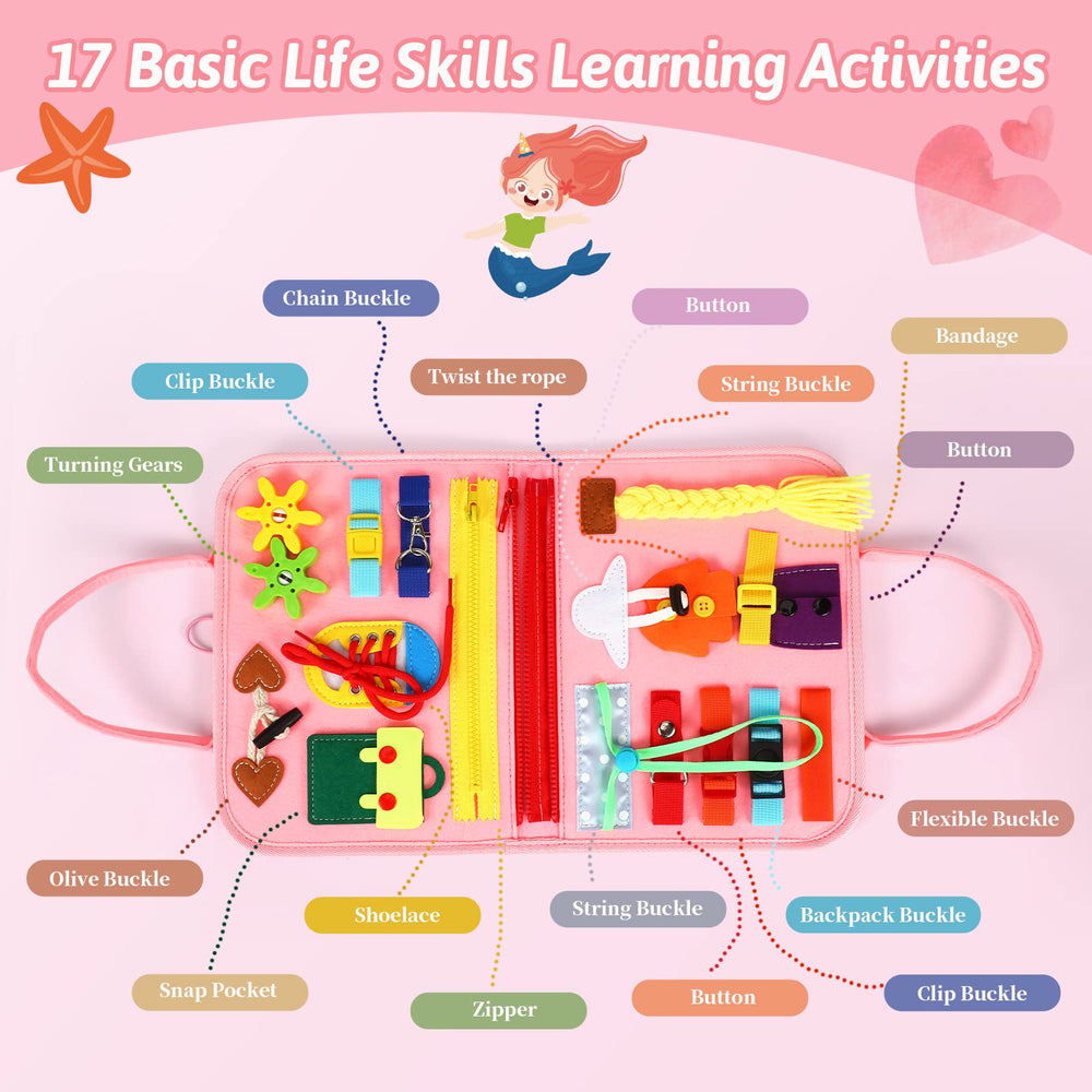 Quiet Flower learning skills pages promote early literacy and practical life skills
