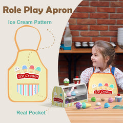 Quimsity ice cream cones for sharing and basic counting during play