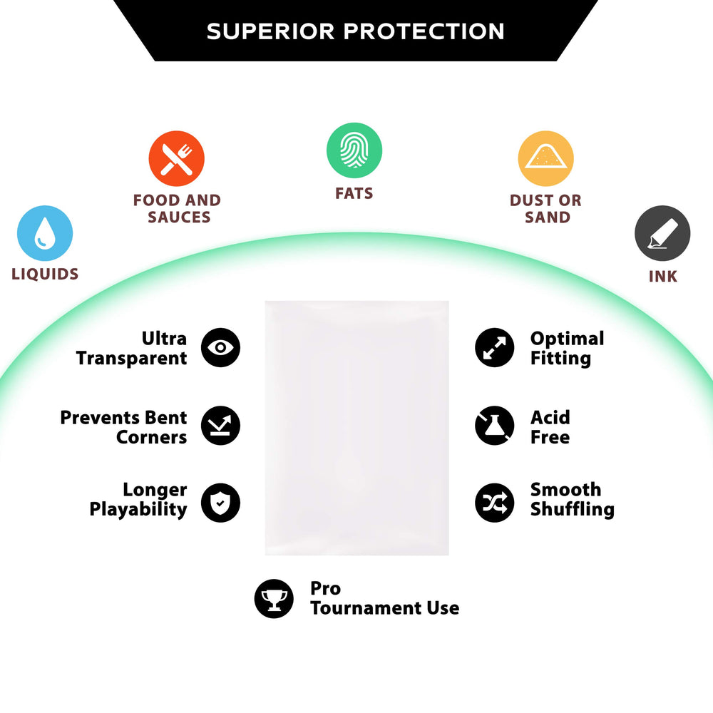 Durable protection for collectors with Apollo sleeves.
