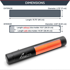 Quiver Time Orion Playmat Tube includes an adjustable removable shoulder strap.