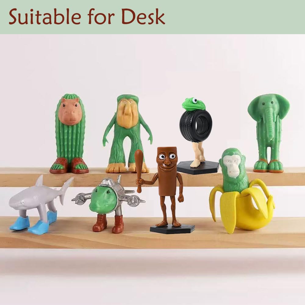Quivva Tralalero brainrot figure displayed on desk sparks conversation.