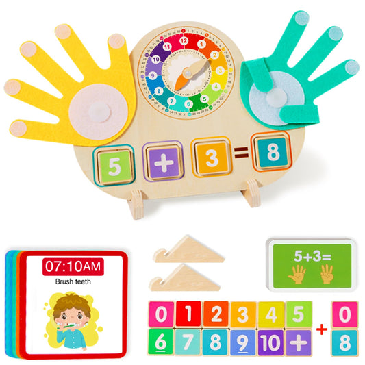 Quliwise 2-in-1 number blocks for counting and recognition