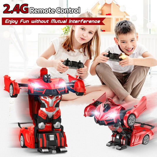 Qumcou RC Car performs a 360-degree spin for dynamic stunts.