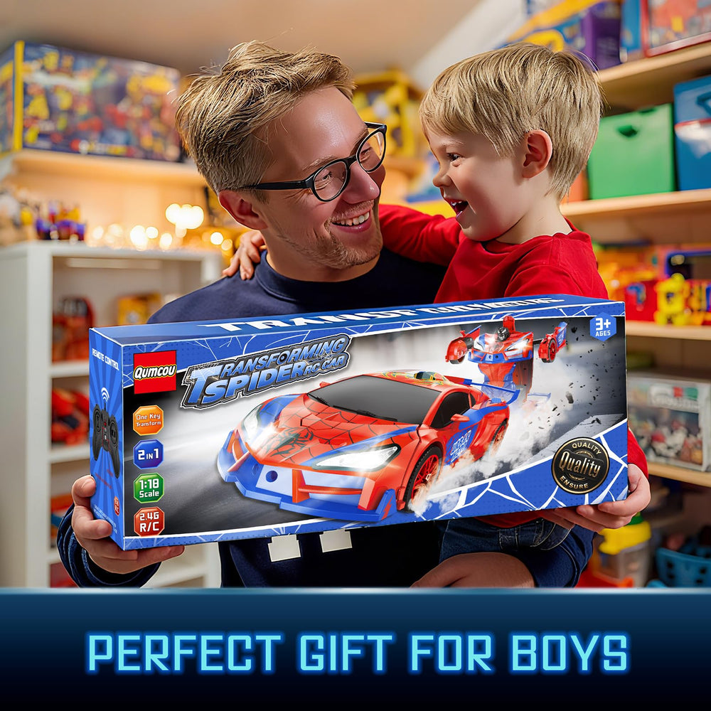 Qumcou Spider gift-ready packaging ideal for gifting.