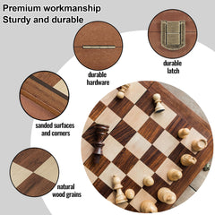 QUMMFA carry bag simplifies travel chess sessions anywhere.