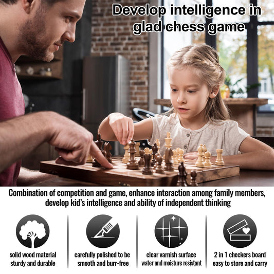 QUMMFA magnetic chess pieces stay secure during travel.