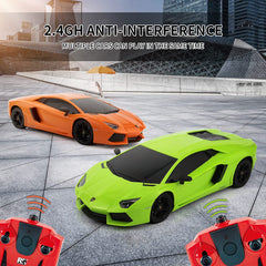 QUN FENG Lamborghini Aventador rear view highlights dynamic detail and lighting