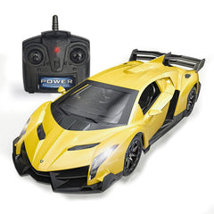 QUN FENG Lamborghini Veneno RC Car front view for dynamic play