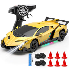 QUN XING Lambo Veneno RC drift front view for immersive, fast-play action