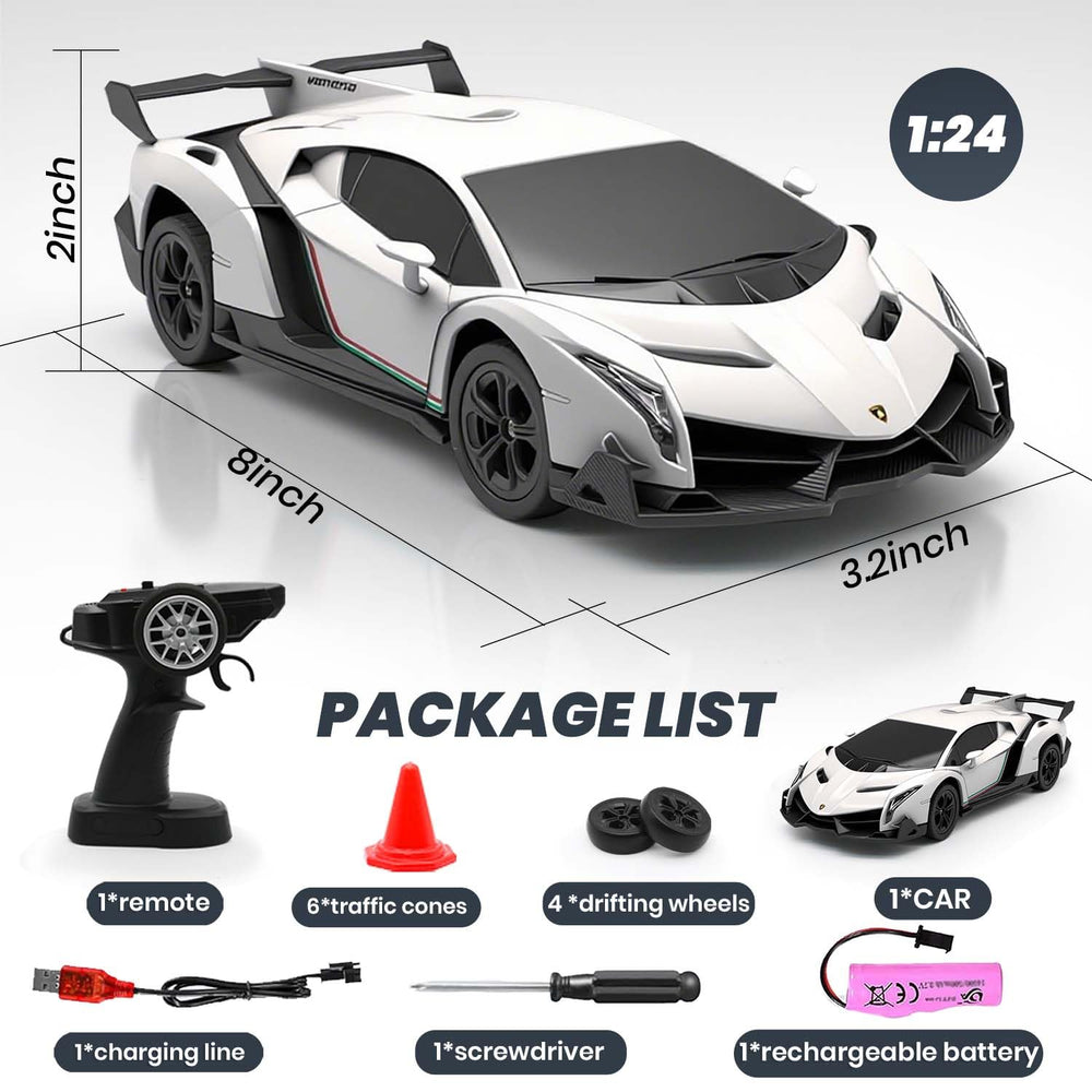 QUN XING Veneno 4WD chassis for stable handling.