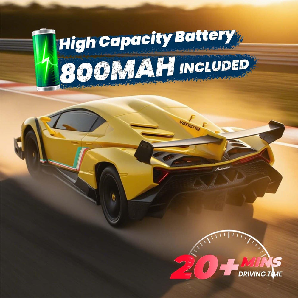 QUN XING RC car 800mAh battery for extended sessions