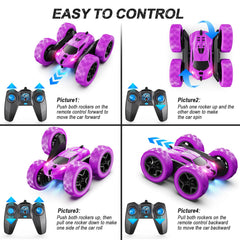 QUNREDA RC car package content includes batteries and tools for ready play.