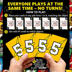 QUOKKA Baseball Card Game draw pile advantage during a fast race