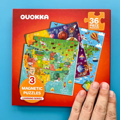 QUOKKA colorful toddler illustrations invite imaginative play on the go.