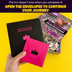 QUOKKA Desert Whirl secret envelopes add surprises during assembly.