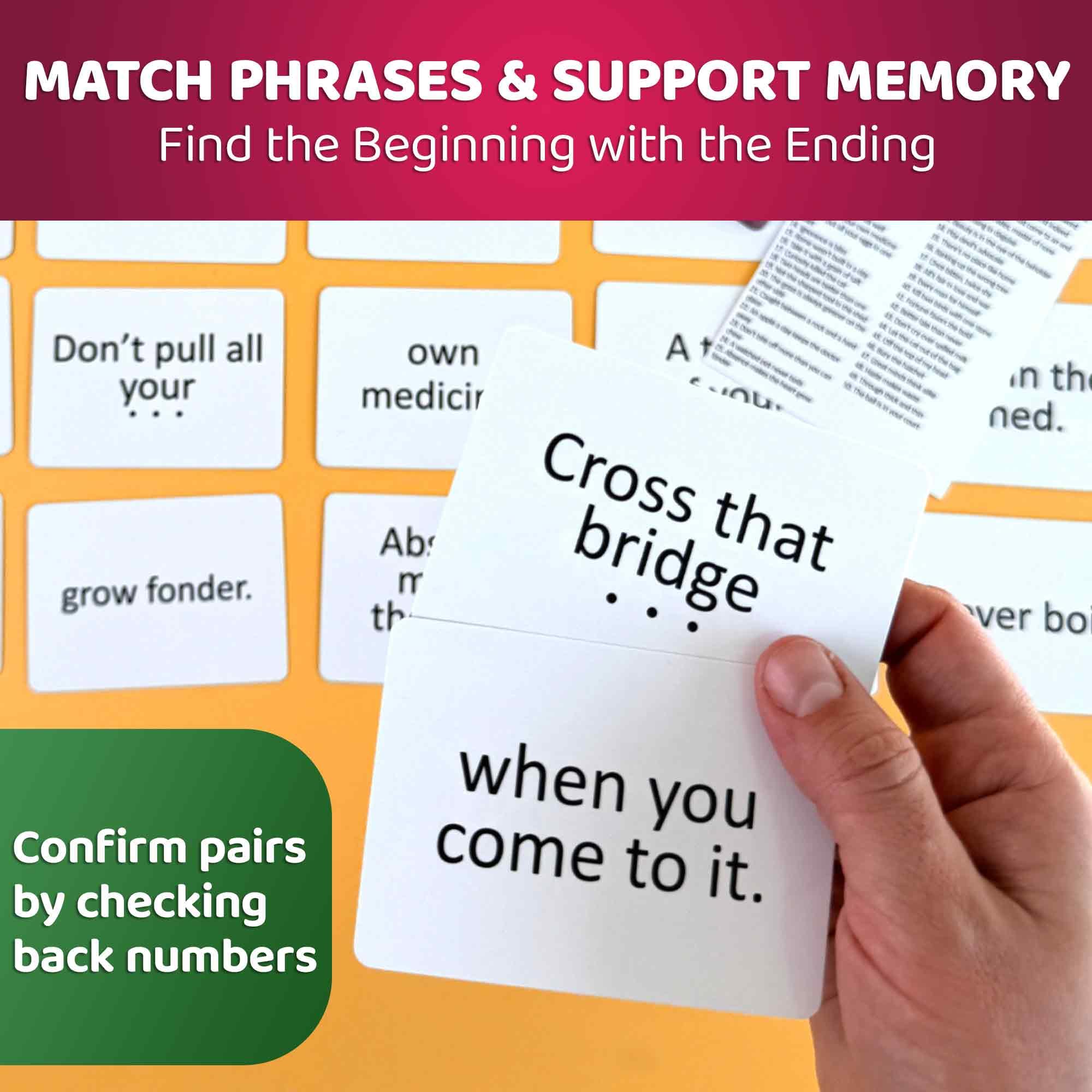 QUOKKA Elderly Memory Games visual clues aid recognition for seniors facing memory challenges.
