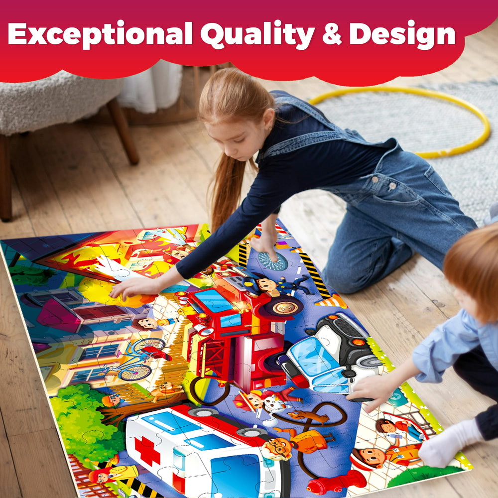 Quokka extra-thick pieces—durable construction for repeated play.