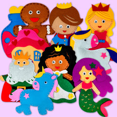 QUOKKA fairy tale characters inspire creative storytelling through crafts.