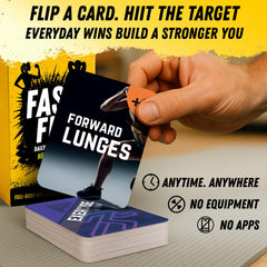 QUOKKA Fast Fit Hero Mode deck displaying multiple cards