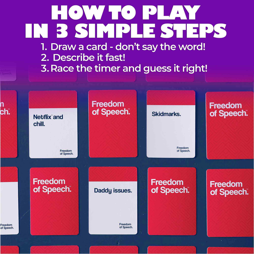 Friends enjoy guessing words with QUOKKA Freedom of Speech.