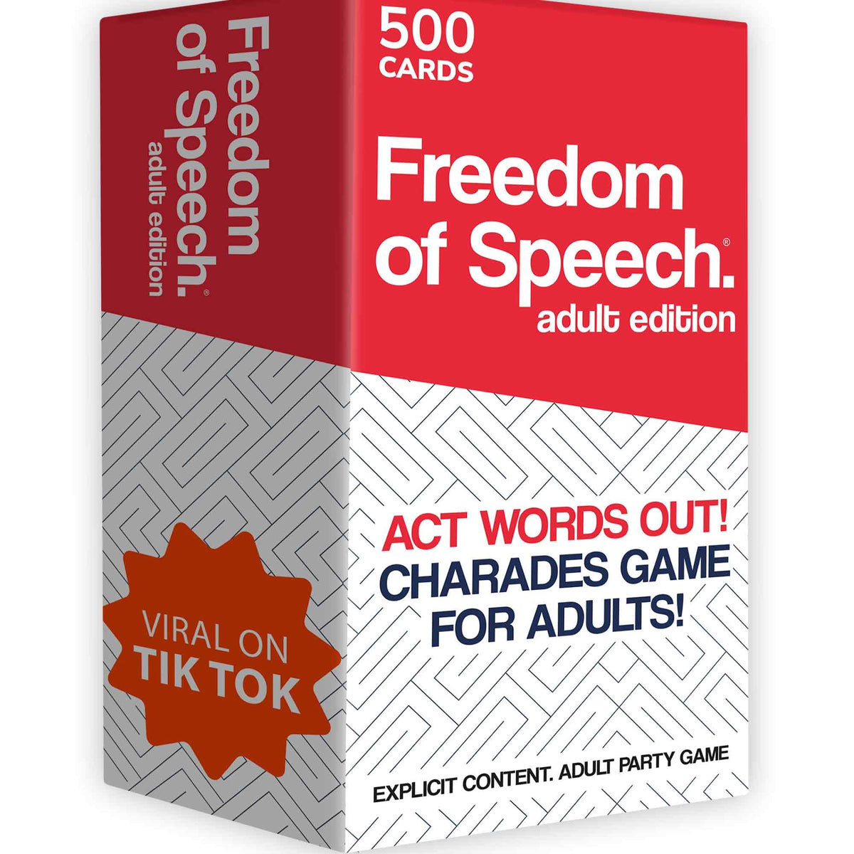 QUOKKA Freedom of Speech card game on table for lively group play.
