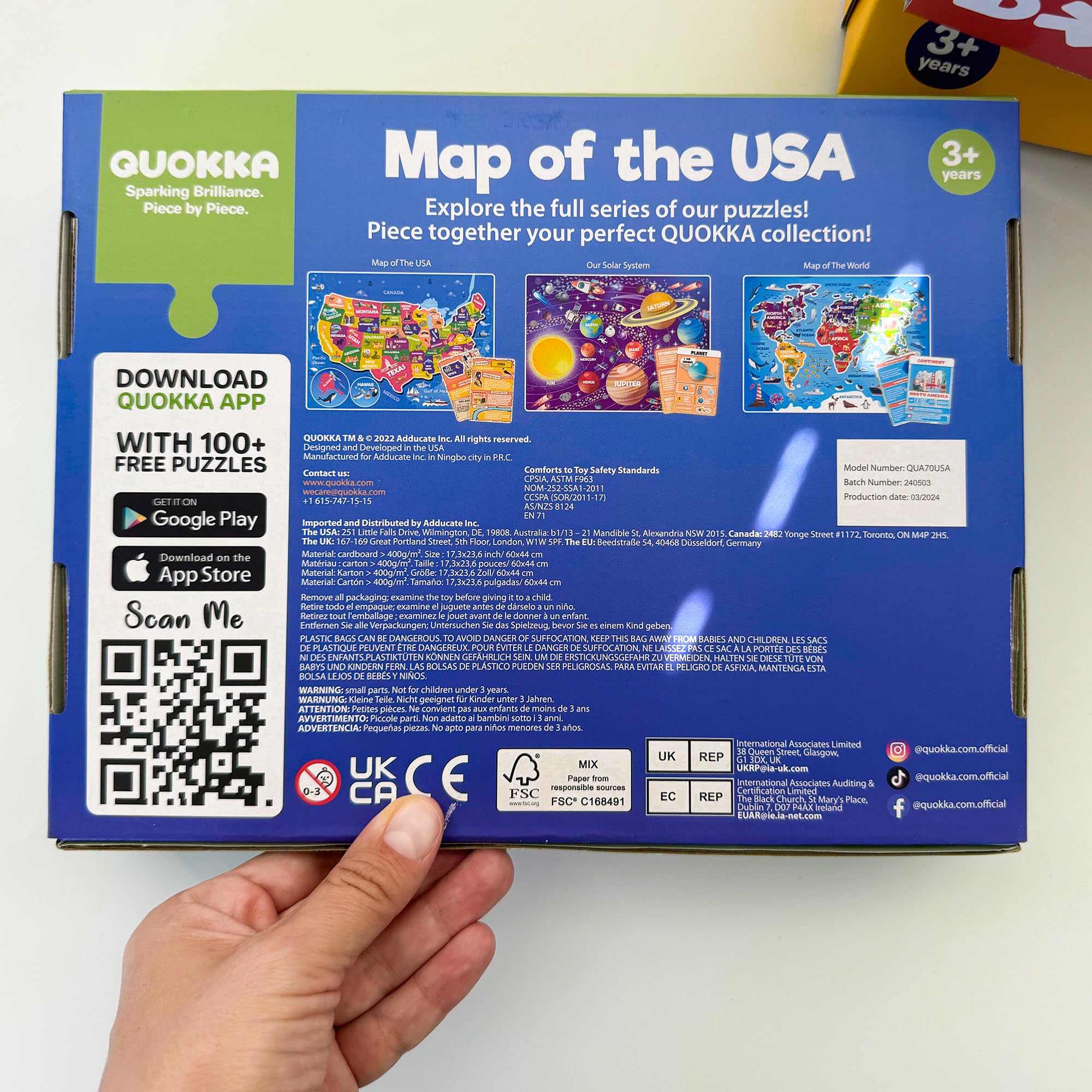 QUOKKA educational puzzle makes a thoughtful gift for kids