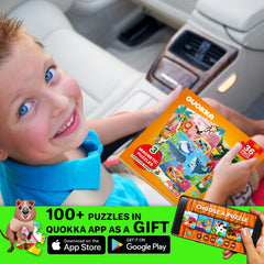 QUOKKA Magnetic Puzzles modern design and packaging suit on-the-go families