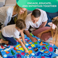 QUOKKA Ocean Felt Board serves as a toddler story board for imaginative scenes.