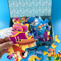 QUOKKA ocean-theme educational puzzle supports engaging learning moments at home.