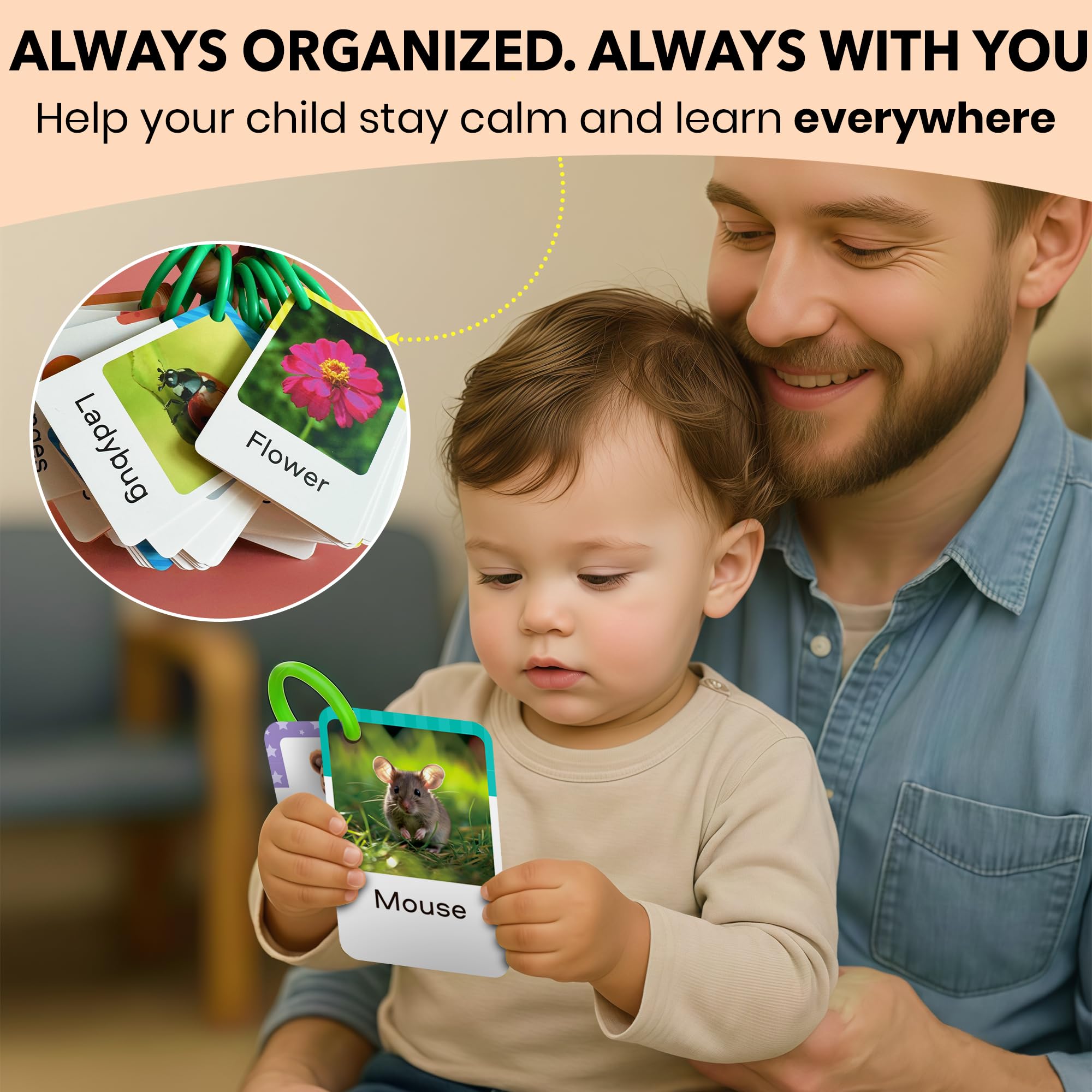 QUOKKA outdoors flash cards encouraging naming of outdoor scenes.