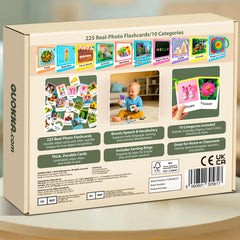 QUOKKA portable flash card set designed for easy travel and carry.